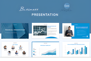 Presentation Business Templates Canv, a Social Media Template by Ink Gallery