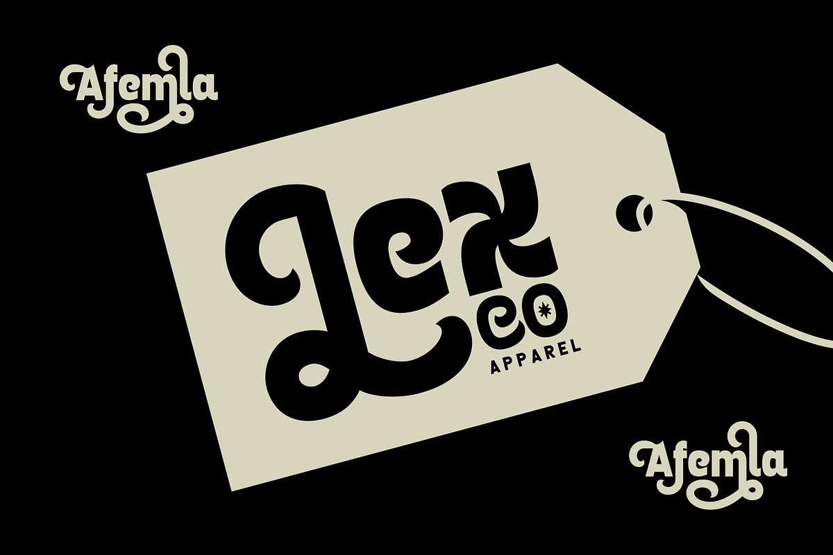 Afemla Font, a Sans Serif Font by Marvadesign (Photo 7 of 10)