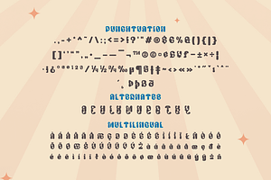 Bagusih Groovy Retro Font