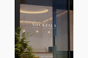 Window glass storefront logo mockup, a Product Mockup by Mockthethics. (Thumbnail 6 of 10)