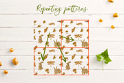 Hand Drawn Kids Crayon Forest Friend, a Pattern Graphic by Lucyinyourheart (Thumbnail 10 of 10)