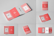 Half Letter Brochure Mock-up, a Product Mockup by BLISS DESIGN (Thumbnail 1 of 3)