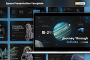 Space Google Slides Template, a Presentation Template by MtvtdArt (Thumbnail 1 of 6)
