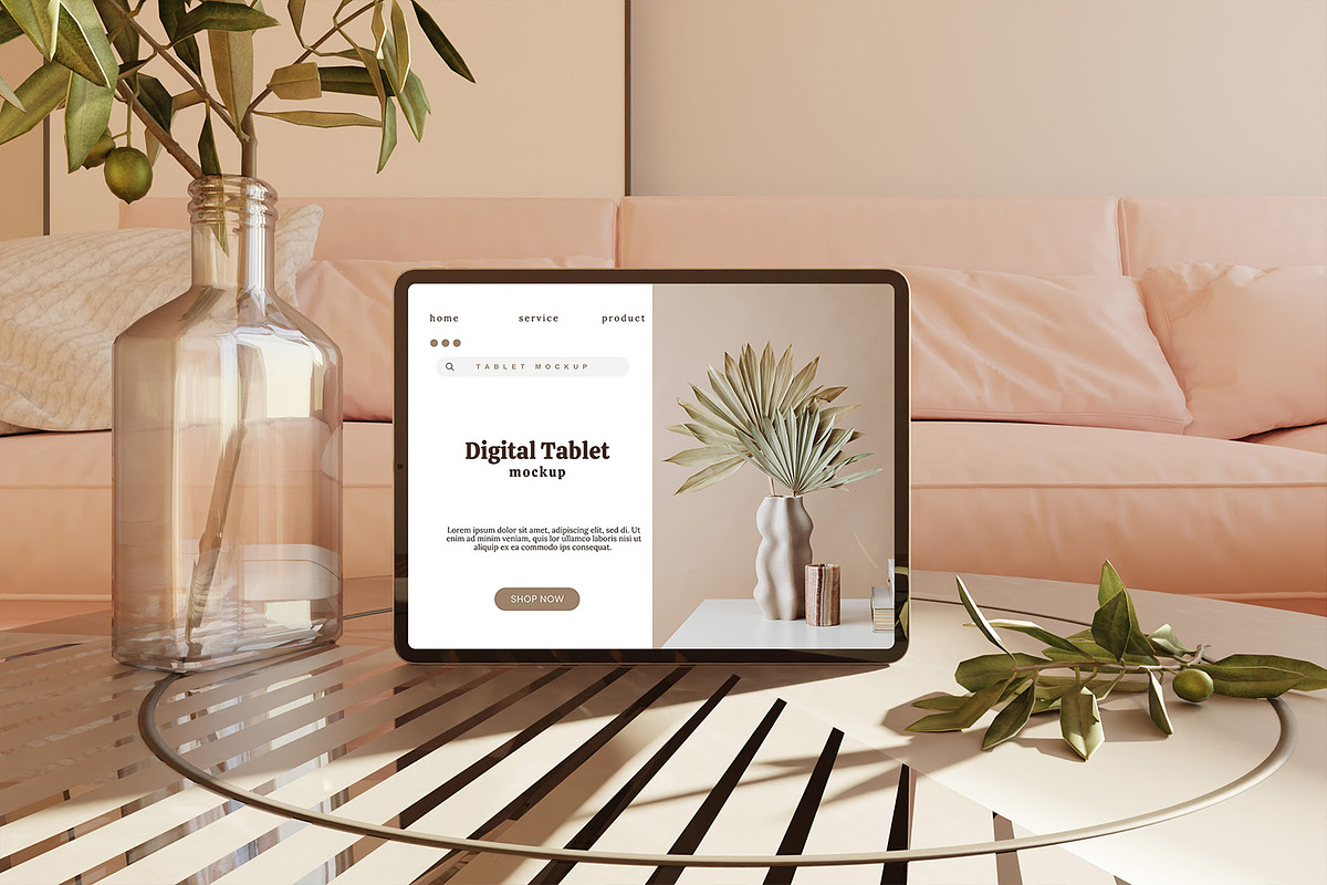iPad Pro Mockup, an iPad Mockup by graphicsecond (Photo 2 of 5)
