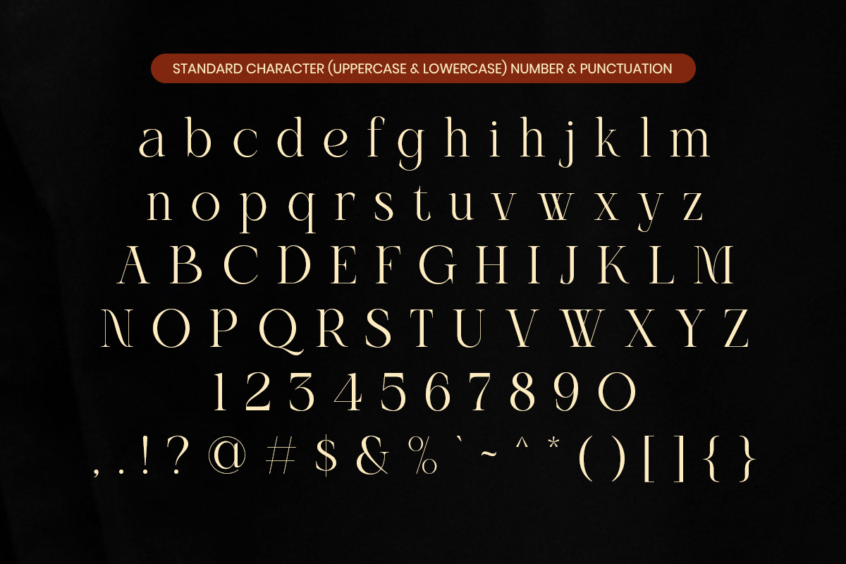 Lenkiro - Luxury Elegant Swash Serif, a Serif Font by Qweera Studio (Photo 12 of 12)