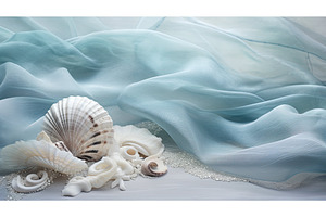 ethereal teal blue and gray, an Abstract Photo by pikepicture