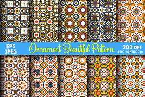 Seamless Ornament Pattern Background