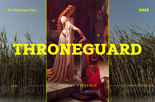 ThroneGuard Display Bold Typeface