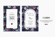 Dark Blooms - Seamless Patterns, a Pattern Graphic by texvogue (Thumbnail 6 of 10)