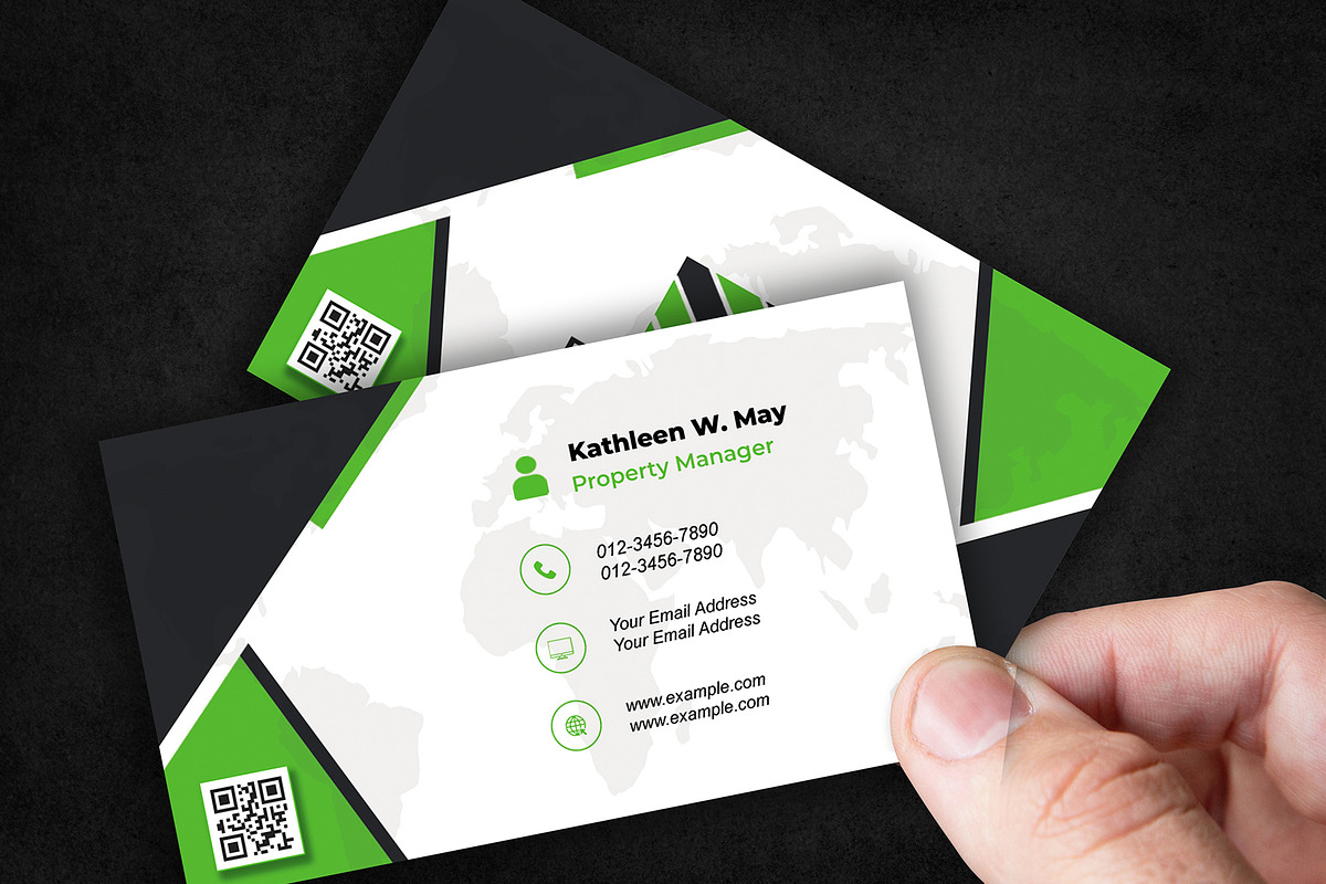 Broker Business Card PSD preview 3