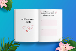 Self-love Workbook Canva Template