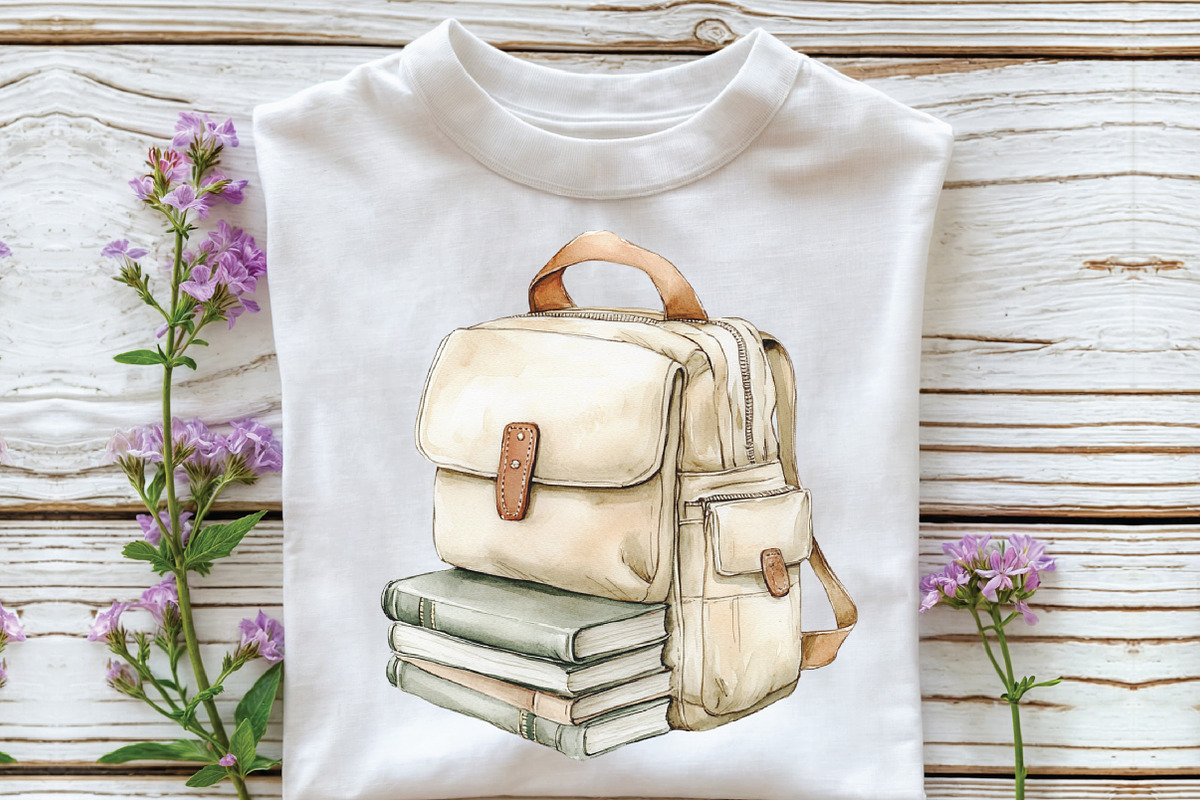 Back To School Backpack Clipart, an Illustration by CraftArtStudio (Photo 3 of 6)
