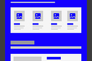 Modern Wireframe Template, a Wireframe Template by MightyDesign (Thumbnail 5 of 9)