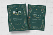 Christmas Thank You Card Template, a Card Template by BrandPacks (Thumbnail 4 of 5)
