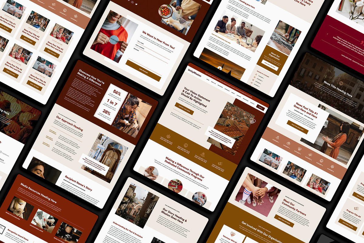 Community Showit Website Template, a WordPress Template by Studio Humankind (Photo 1 of 18)