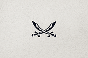 Minimalist Modern Swords Logo, a Branding & Logo Template by Luxury Logos (Thumbnail 4 of 4)