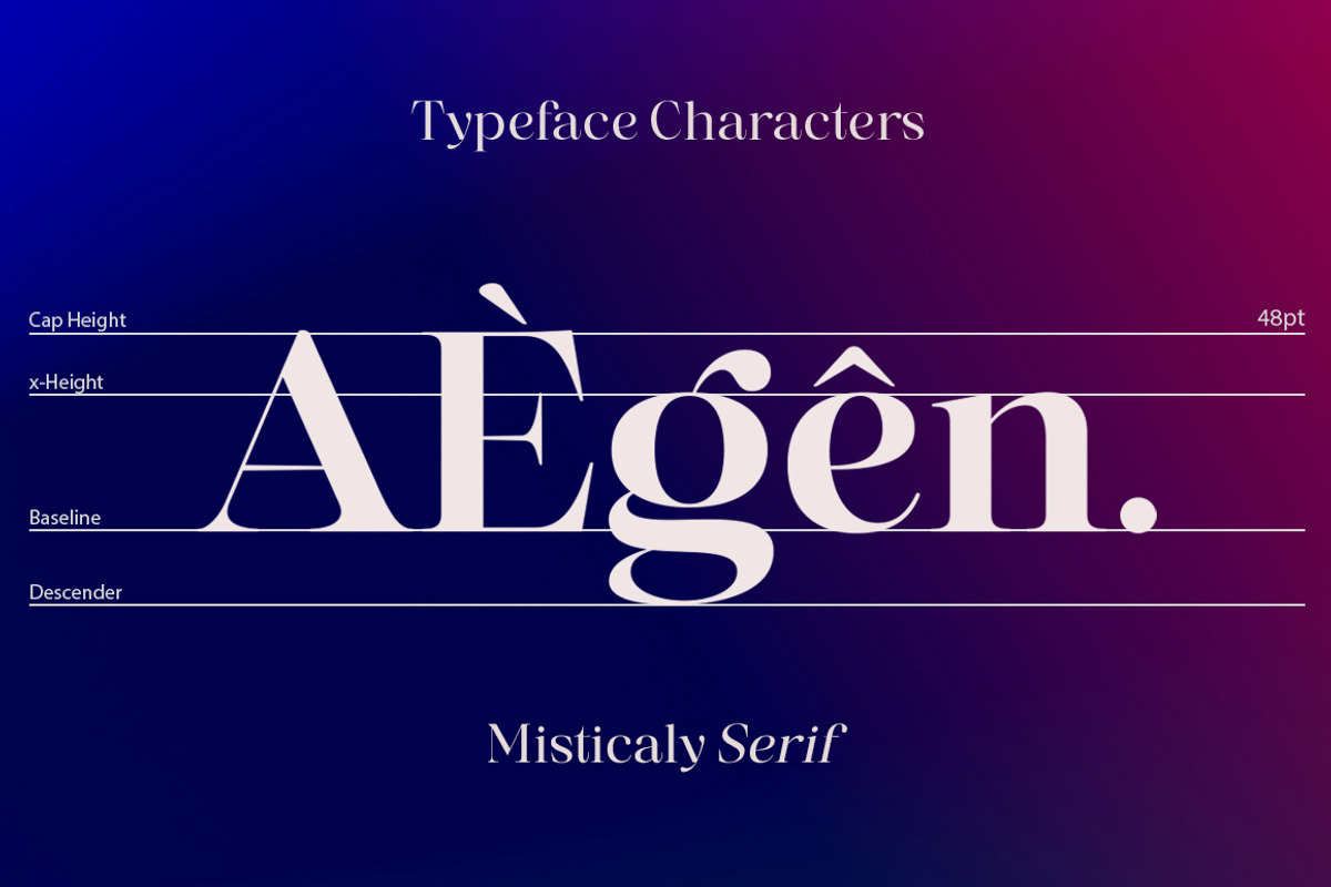 Misticaly Serif, a Serif Font by Megatype (Photo 5 of 20)