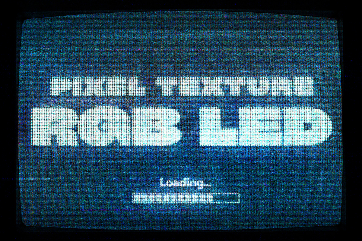 TV Display Screen Text Effect, a Layer Style Add-On by PopotLane (Photo 2 of 7)