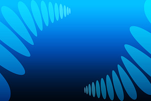 Blue gradient wave background