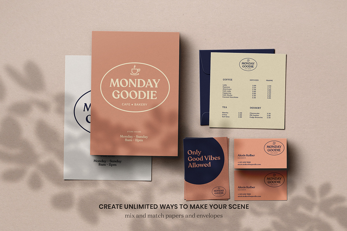 Branding & Stationery Mockup Kit, a Product Mockup by Lifestyle Project (Photo 3 of 9)