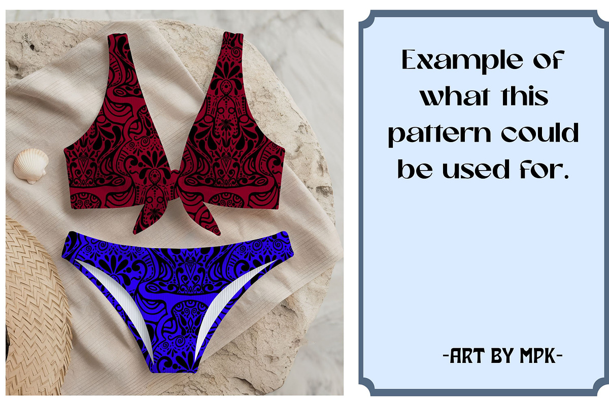 Ornate Lines MPK00032 Repeat Pattern, a Pattern Graphic by MissPerfectKaos (Photo 5 of 7)