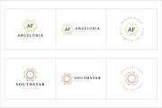 300 Geometric Premade Logo Bundle, a Branding & Logo Template by XpertgraphicD (Thumbnail 36 of 63)