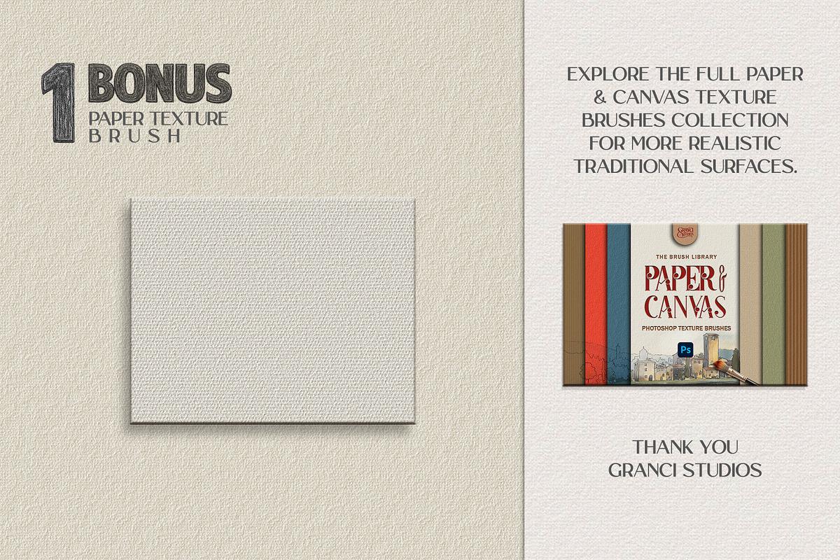 The Graphite Library-Photoshop, a Brush Add-On by GRANCI STUDIOS (Photo 8 of 9)