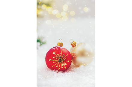 Beautiful christmas background with, a Holiday Photo by yanadjana