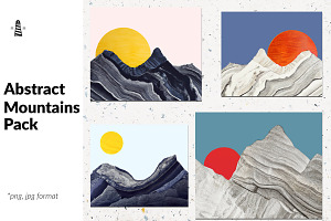 Mountains - Abstract Landscapes