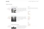 Minimal - Blog WordPress Theme, a WordPress Template by Klasik Themes (Thumbnail 3 of 3)