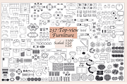 237 Scaled furniture elements, a Work Illustration by TheHyggeShopDesign (Thumbnail 3 of 3)