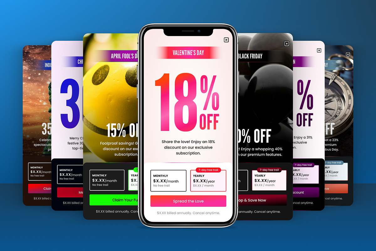In-App Sales Modals Monetization Kit, a Marketing Template by LoyolDesigns (Photo 5 of 5)