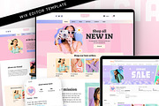 Pink Retro Wix Theme Store, a Wix Template by Template Twist Shop (Thumbnail 1 of 10)