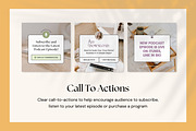 Podcast Promo Instagram Templates, a Social Media Template by Fallon Gerst (Thumbnail 14 of 16)