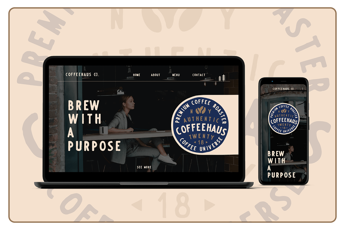 Coffeehaus 15 Badge/Logo Templates, a Branding & Logo Template by Refolve Design (Photo 8 of 15)