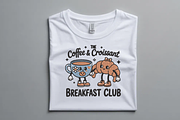 Coffee & Croissant Breakfast Club, an Illustration by Purpose Ekbal (Thumbnail 3 of 3)
