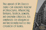 Lovnie – Art Deco Font, a Sans Serif Font by Craft Supply Co. (Thumbnail 3 of 8)