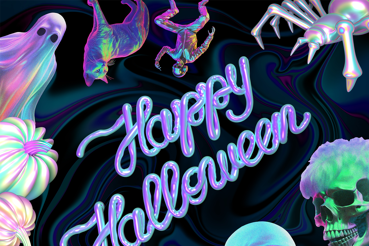 Halloween Party - Collage Kit, an Object Graphic by Fox's Monday (Photo 13 of 13)