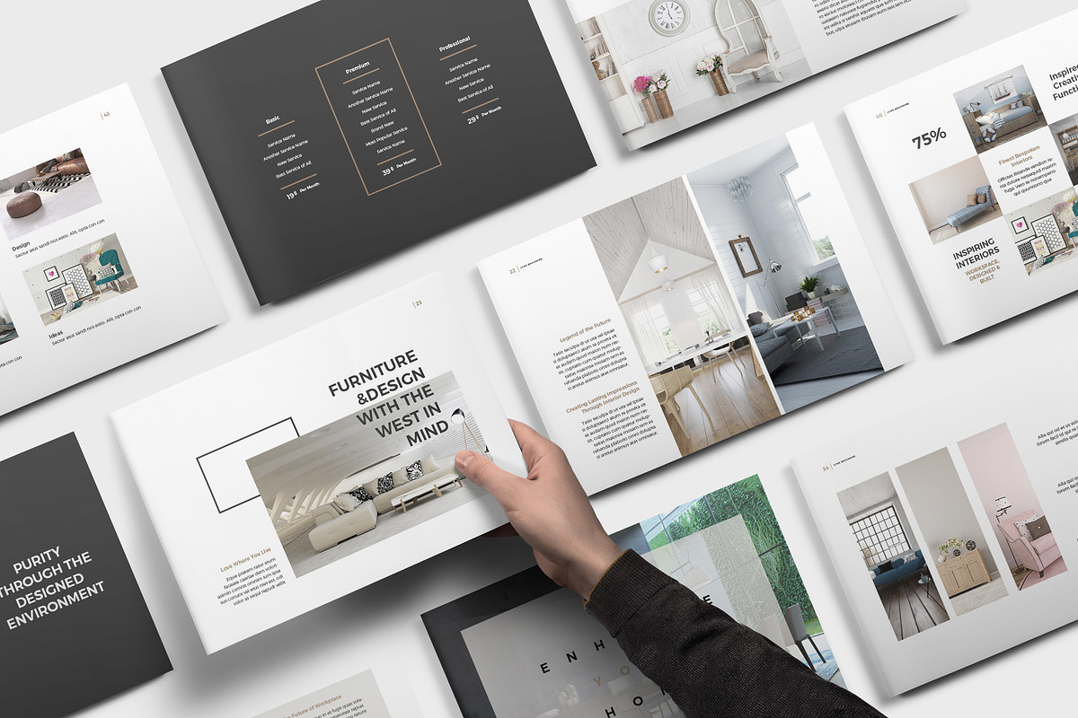 Lynx Brochure Template, a Brochure Template by SlideStation (Photo 4 of 13)