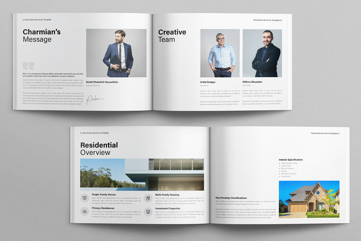 Real Estate Brochure Landscape, a Brochure Template by E-Type (Photo 3 of 7)
