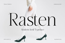 CS Rasten– Modern Serif Font