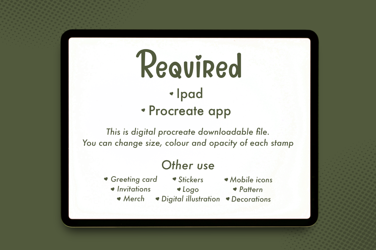 Mega Pack: Retro Plant Stamp, a Brush Add-On by Pixel Picasso Studio (Photo 12 of 13)