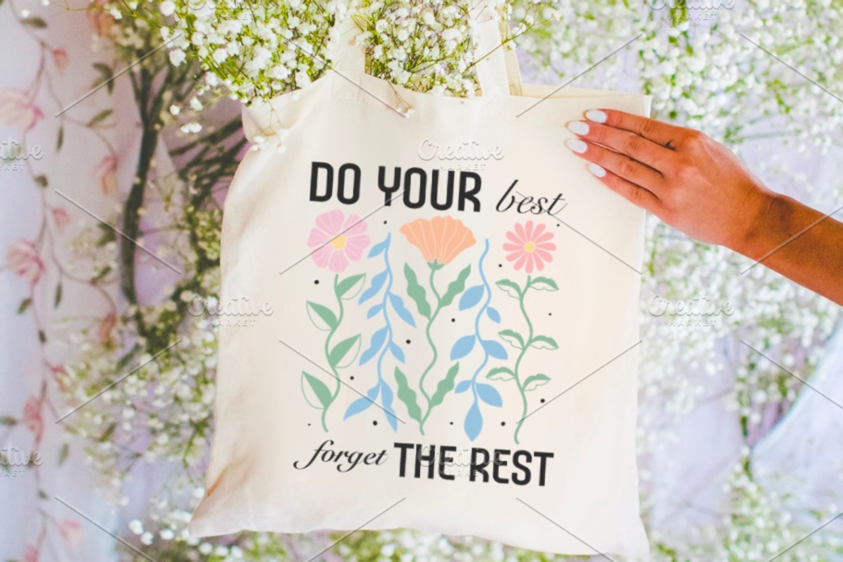 Boho Floral Quote SVG Bundle, an Object Illustration by LemonDesign (Photo 5 of 5)