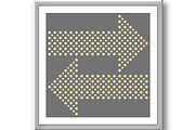 Fine Vector Dotted Arrows, an Object Graphic by FineArtStudio (Thumbnail 2 of 3)