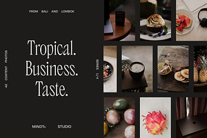 Tropical Lifestyle Photo Bundle Bali, a Business Photo by Mindt Design Studio