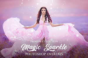 Magic Sparkle Photoshop Overlays