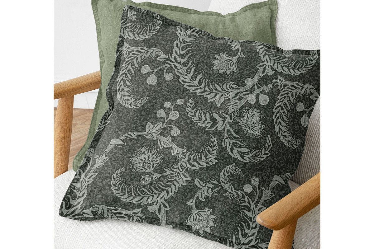 Silver Fern  Serenade Pattern, a Pattern Graphic by MouseGrey (Photo 9 of 13)