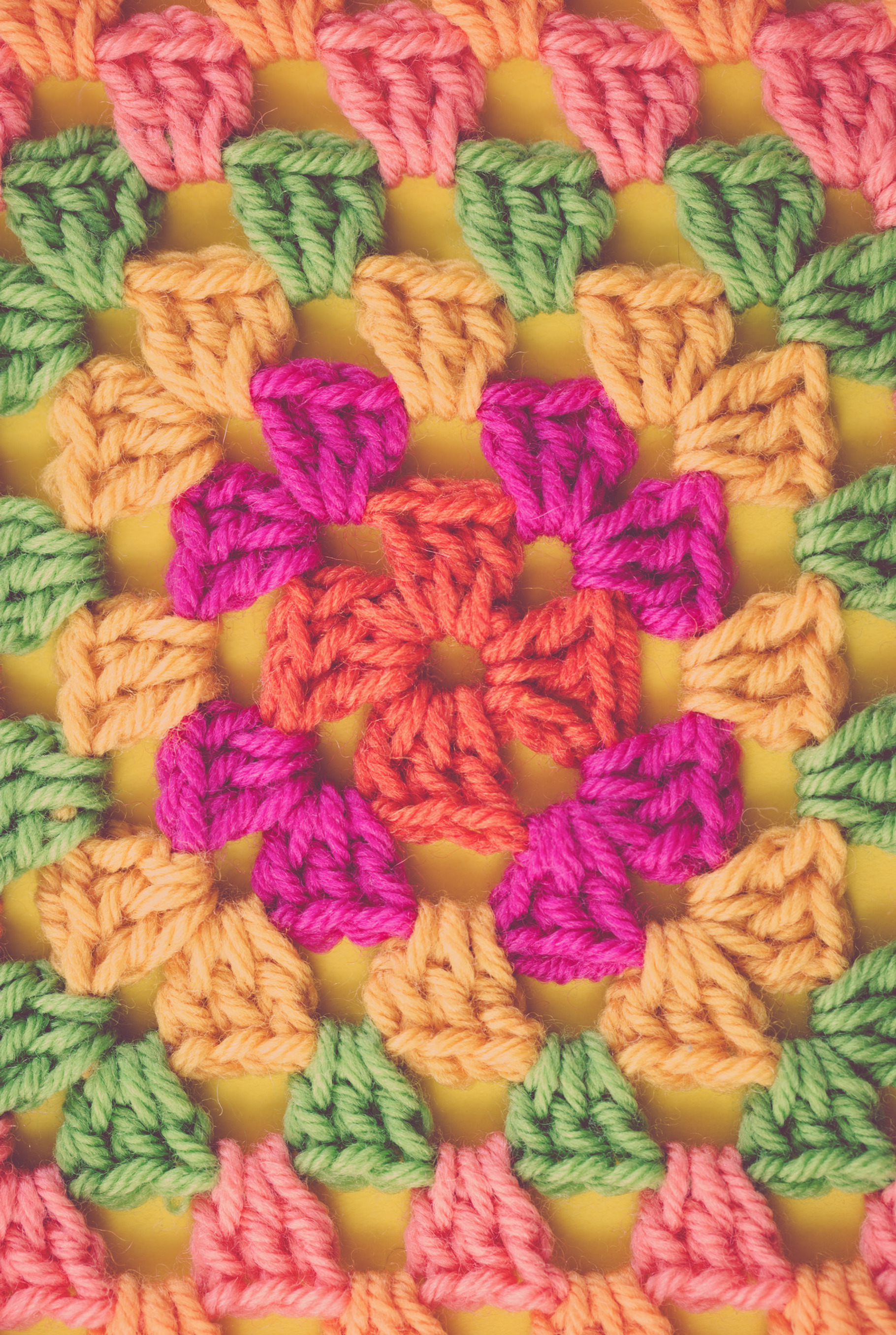 Bright Modern Crochet Background, an Arts & Entertainment Photo by Jessica Torres