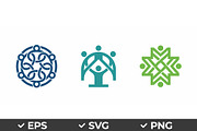 Community Unity Abstract Vector Logo, an Object Graphic by Artonix (Thumbnail 1 of 3)