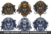 Black panthers tattoo, a Background Graphic by intueri (Thumbnail 5 of 12)